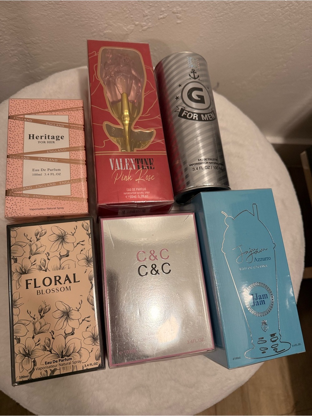 LOT OF 6 PERFUMES NEW sealed. 100 ml.